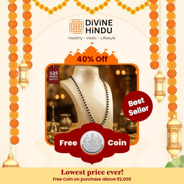 925 Pure Sterling Silver Karungali Malai