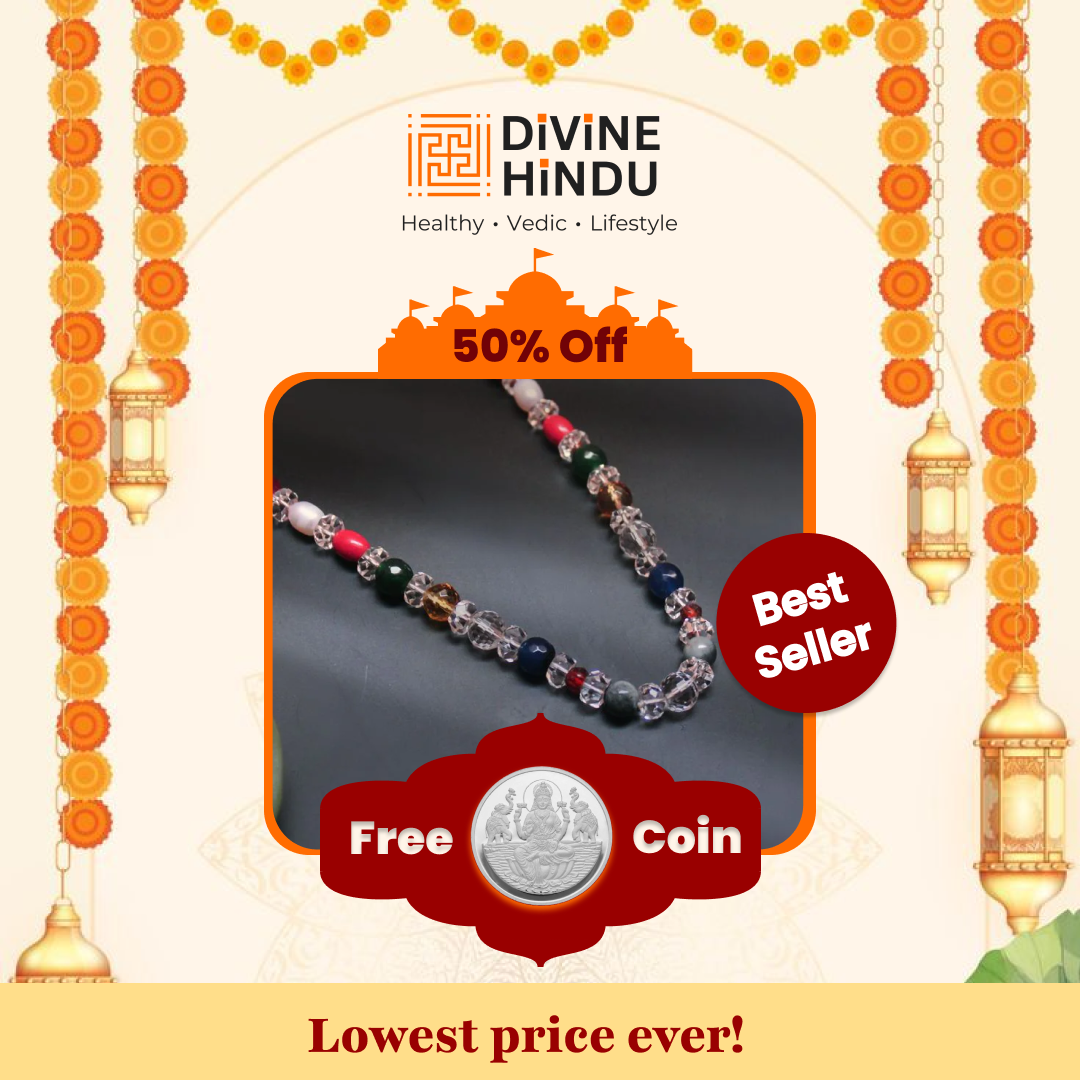 Nine Gems Navratna Stones Mala