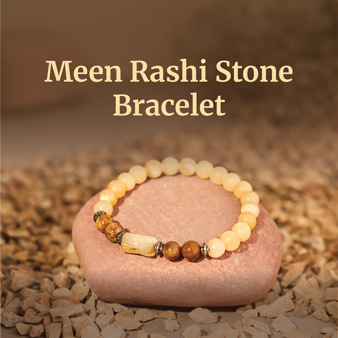 Yellow Calcite Bracelet (Meen Rashi) Pisces