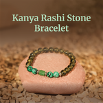 Green Agate Stone Bracelet (Kanya Rashi) Virgo