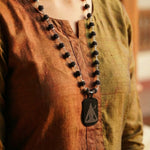 Black Rudraksha with Shivji Pendant