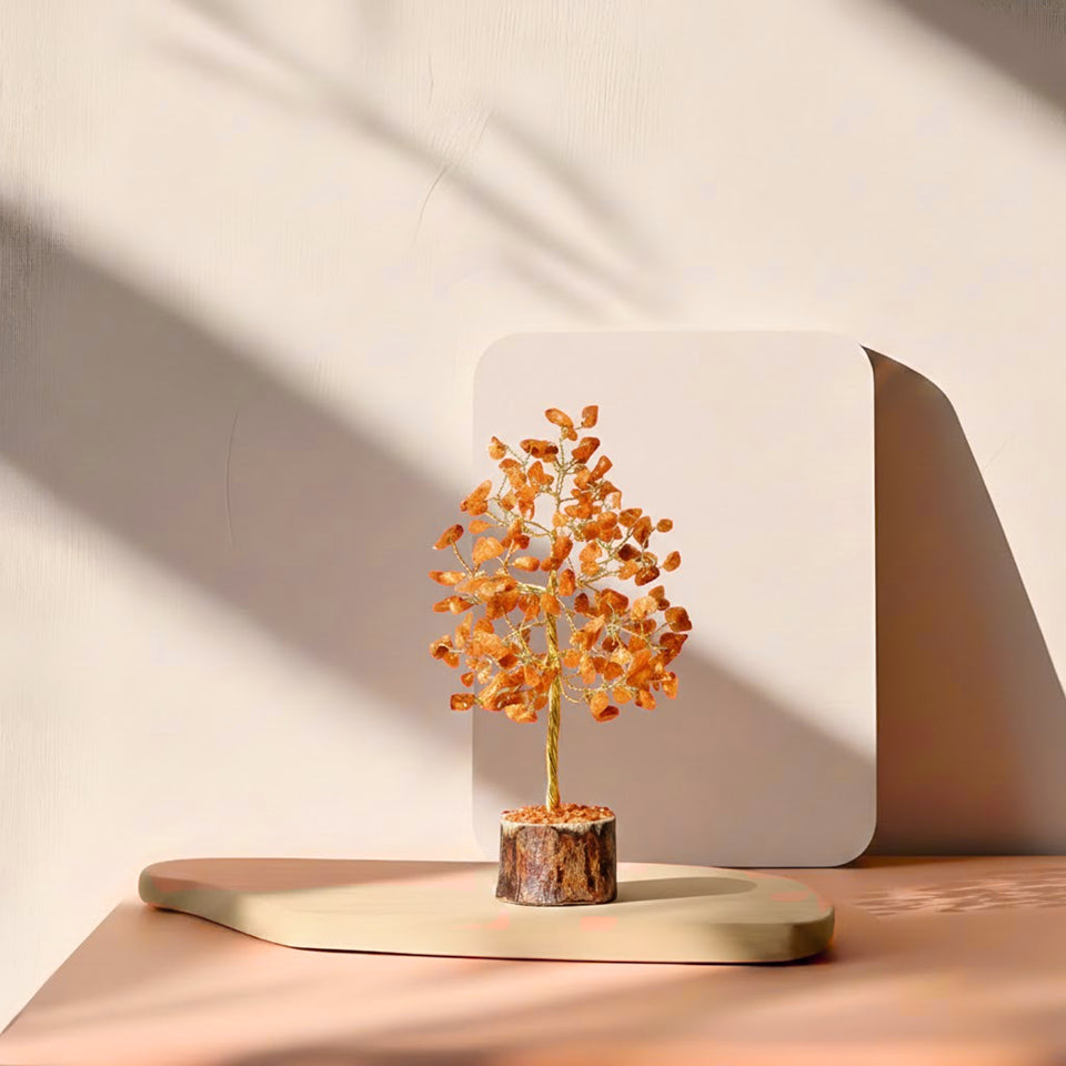 Carnelian Crystal Tree