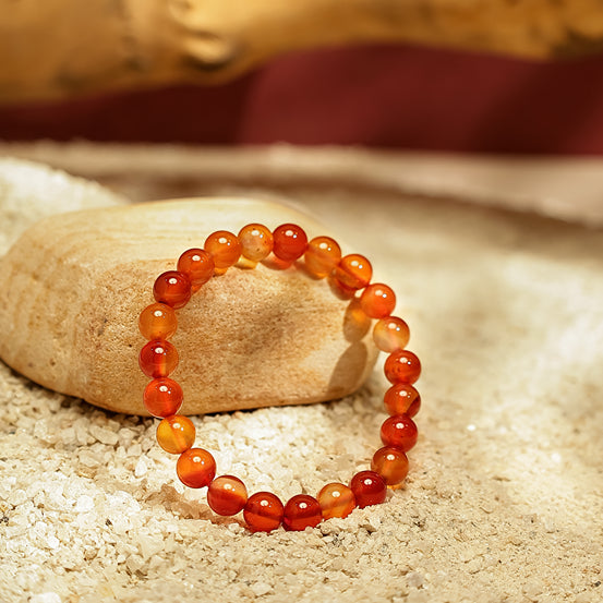 Carnelian Stone Bracelet Creative