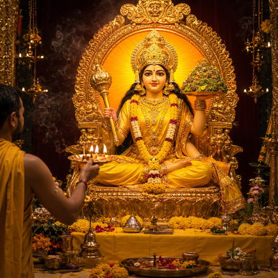 Maa Baglamukhi Pooja