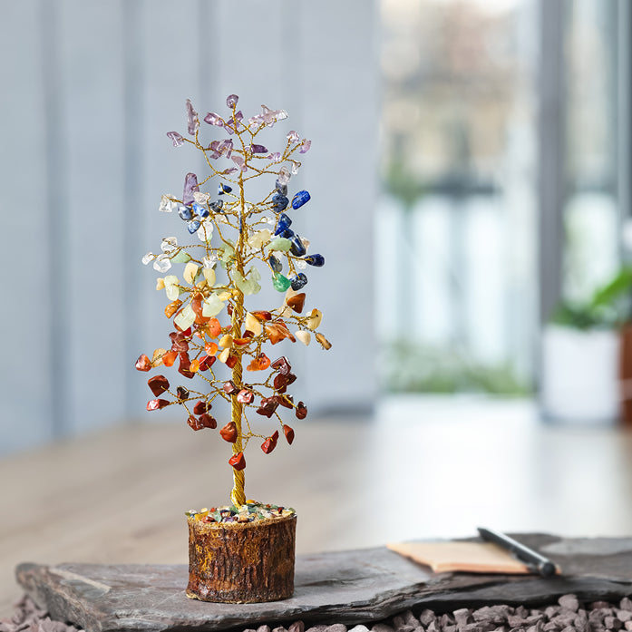 7 Chakra Crystal Tree