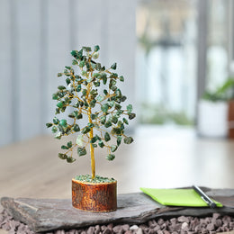 Green Jade Crystal Tree