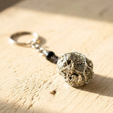 Pyrite Key Chain & Bag Charm