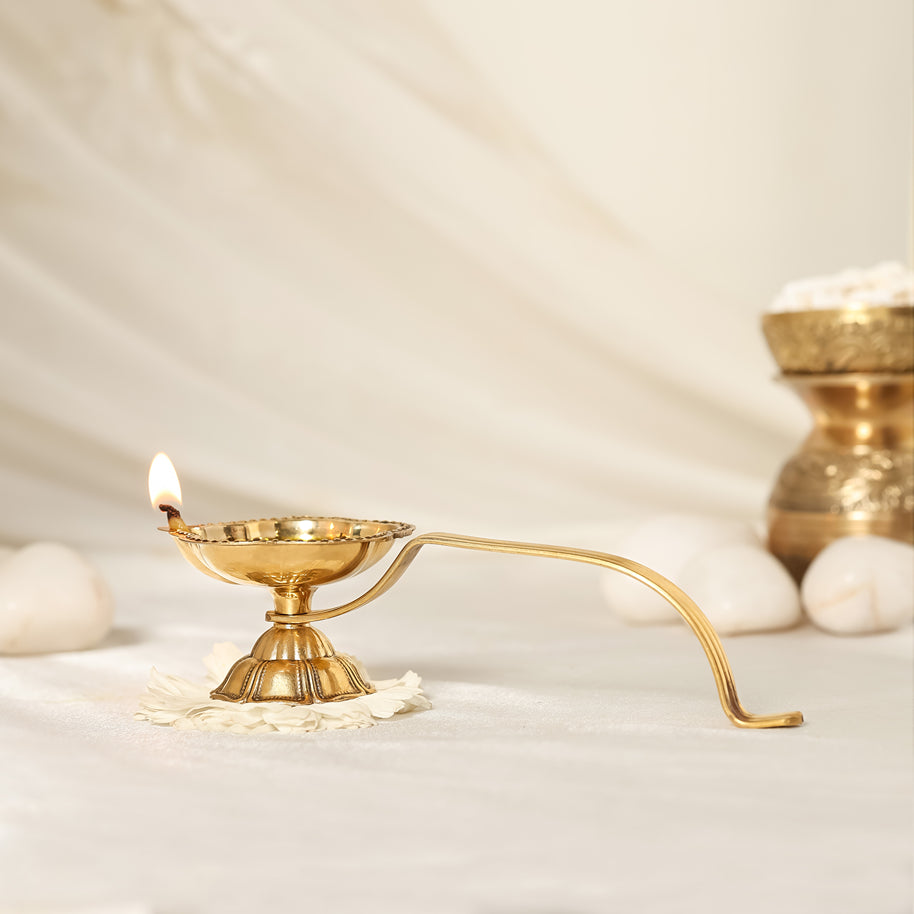 Brass Aarti Diya