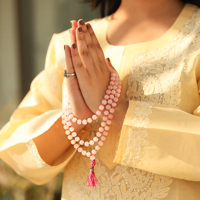 Rose Quartz Necklace – For Love & Healing