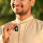 Oxidized Black Mahadev Trishul Pendant