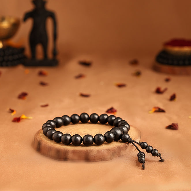 Karungali Malai Bracelet with Govt. Certification 10MM