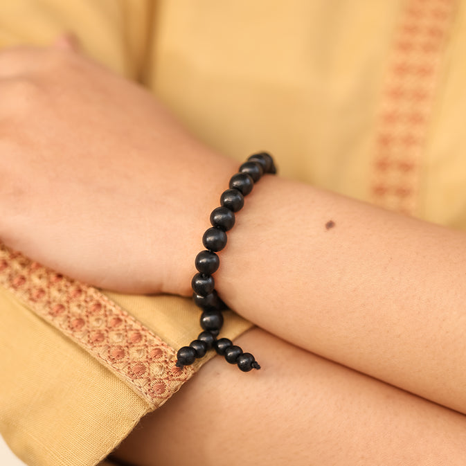 Karungali Malai Bracelet with Govt. Certification 8MM