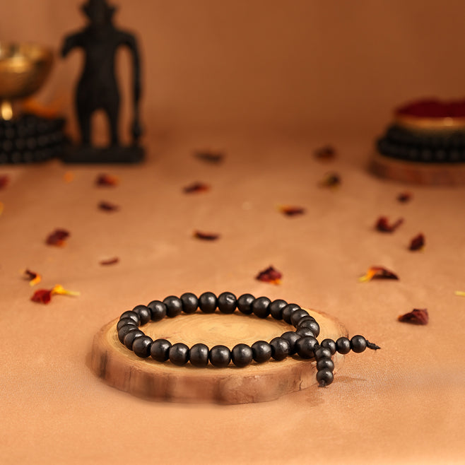 Karungali Malai Bracelet with Govt. Certification 8MM