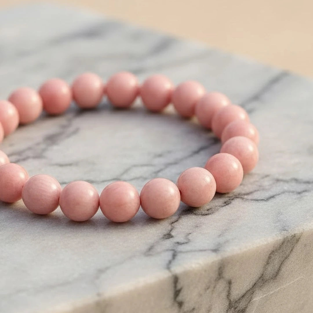 Rhodochrosite Stone Bracelet