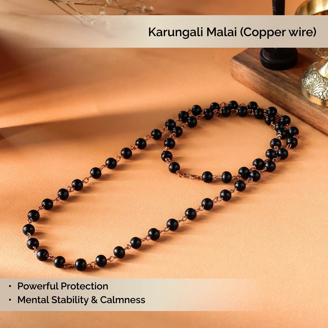 Karungali Malai (Copper wire) with Govt. Certified