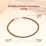 Black Tourmaline Anklet