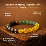 Money Magnet Stone Bracelet