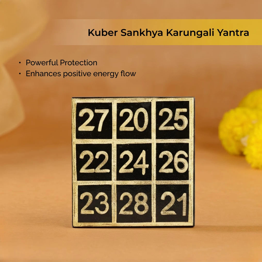 Kuber Sankhya Karungali Yantra