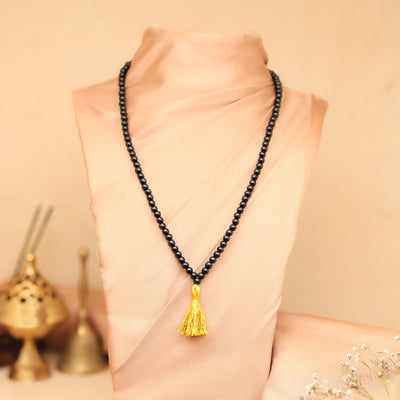 Original Karungali Malai 108-Beads Ebony Wood with Govt. Certified