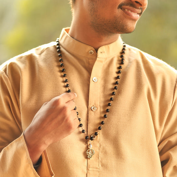 Karungali Malai (Copper wire) with Vel Pendant