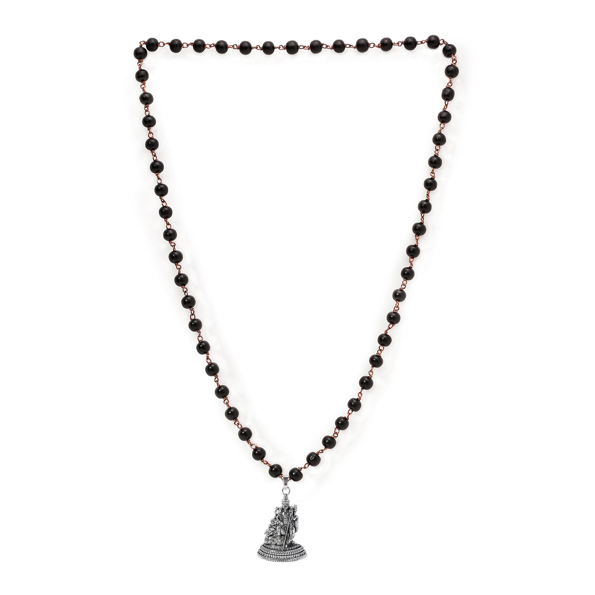 Karungali Malai (Copper wire) with Lord Murgan with Base