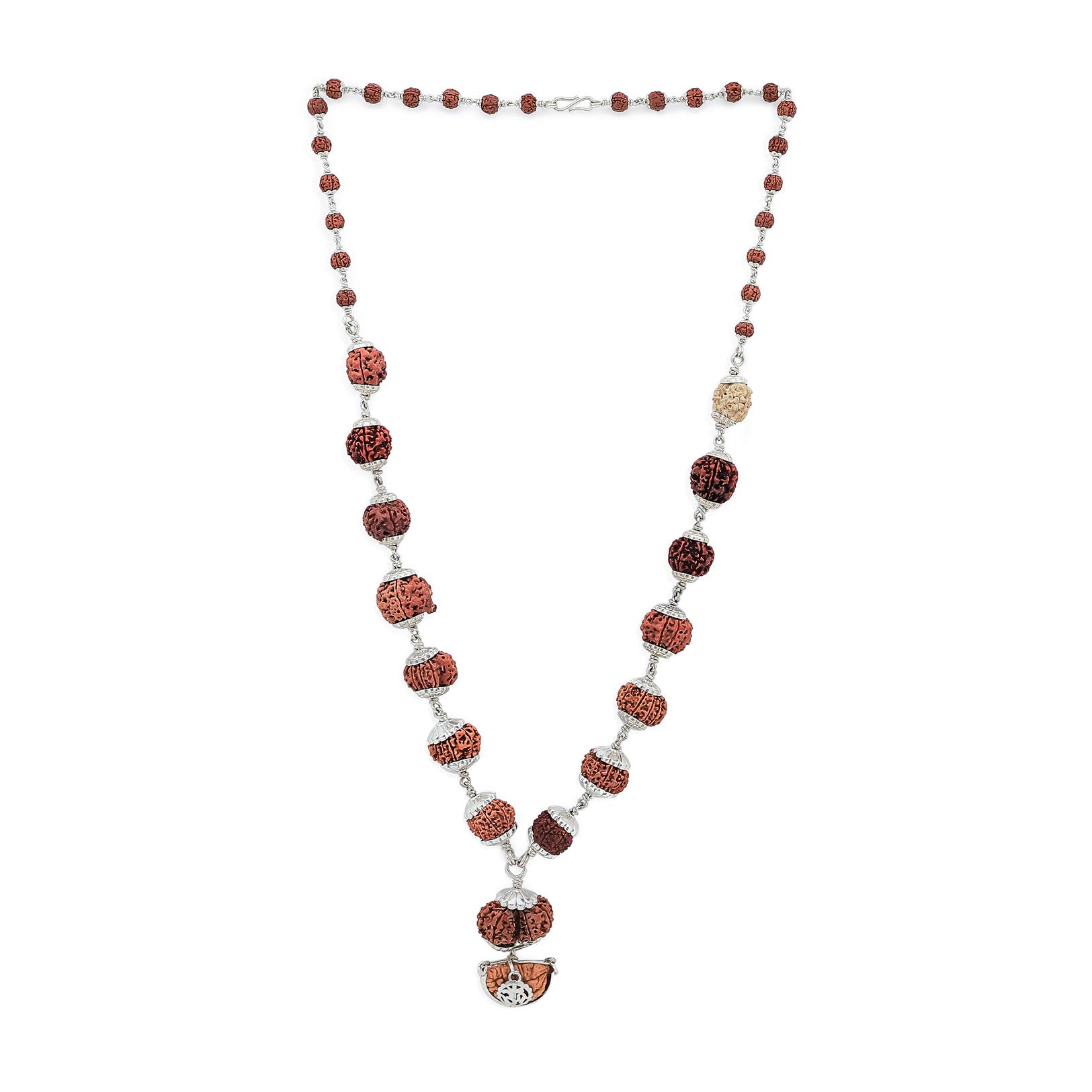 1–14 Mukhi Rudraksha Siddha Mala – Nepal Origin | With Ganesh Mukhi & Gaurishankar