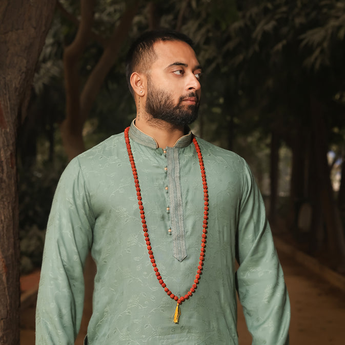 108 Beads Rudraksha Jaap Mala