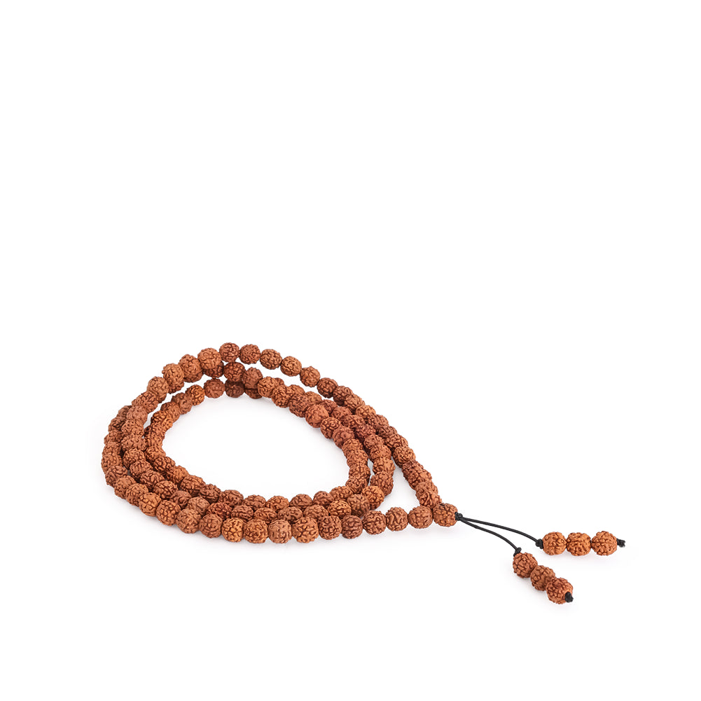 3-in-1 Rudraksha Stretchable Mala 108 Beads
