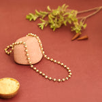 Tulsi Necklace with Gold Finish