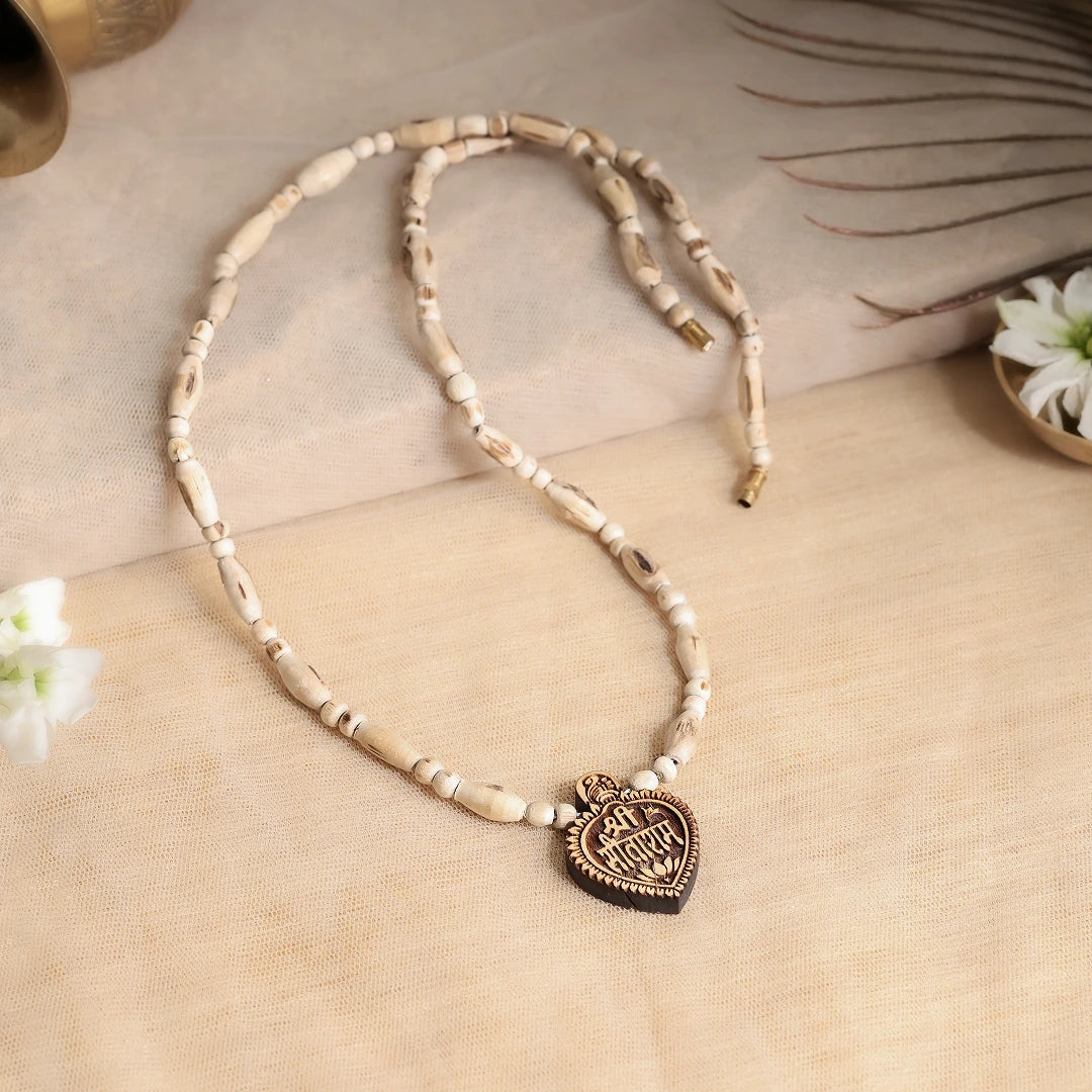 Shri Sita Ram Tulsi Mala Pendant | Blessings of Shri Sita Ram Ji