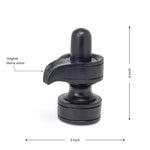 Divine Hindu 4 Inches tall Shivling made from Ebony Wood.