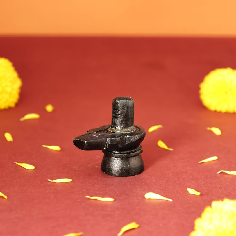 Divine Hindu Shivling Stone Idol