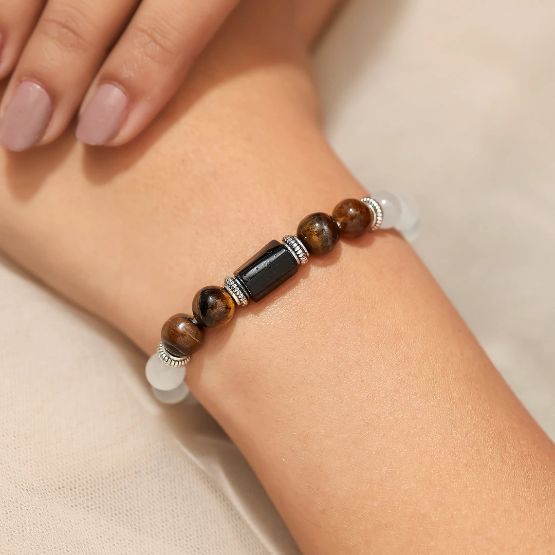 Selenite Bracelet (Vrishabh Rashi) Taurus