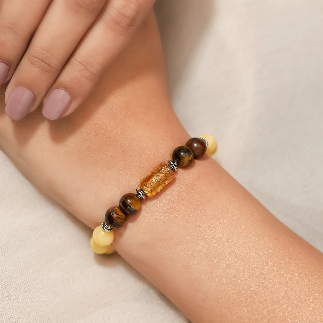 Yellow Calcite Bracelet (Meen Rashi) Pisces