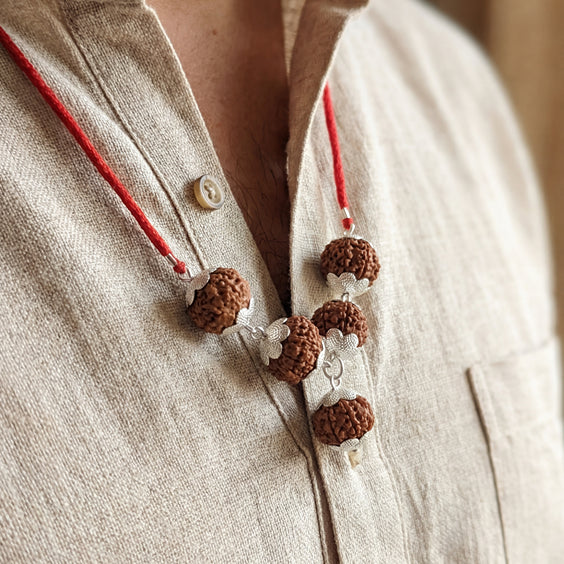 Navgraha Kavach 5*9 Mukhi Rudraksha