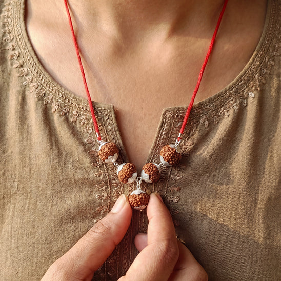 Navgraha Kavach 5*9 Mukhi Rudraksha