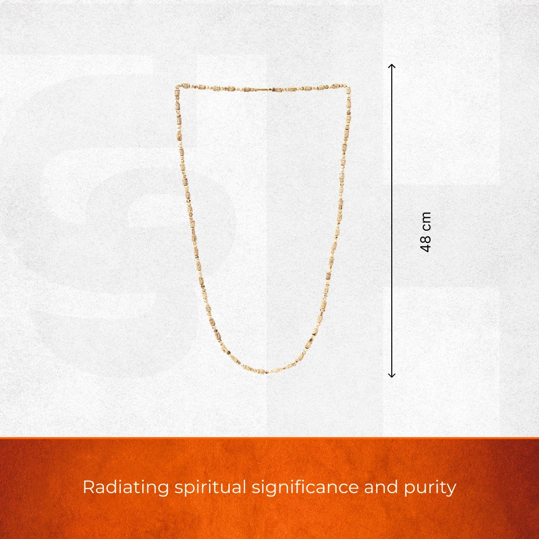 Original Radhe Tulsi Mala | Round Tulsi Mala