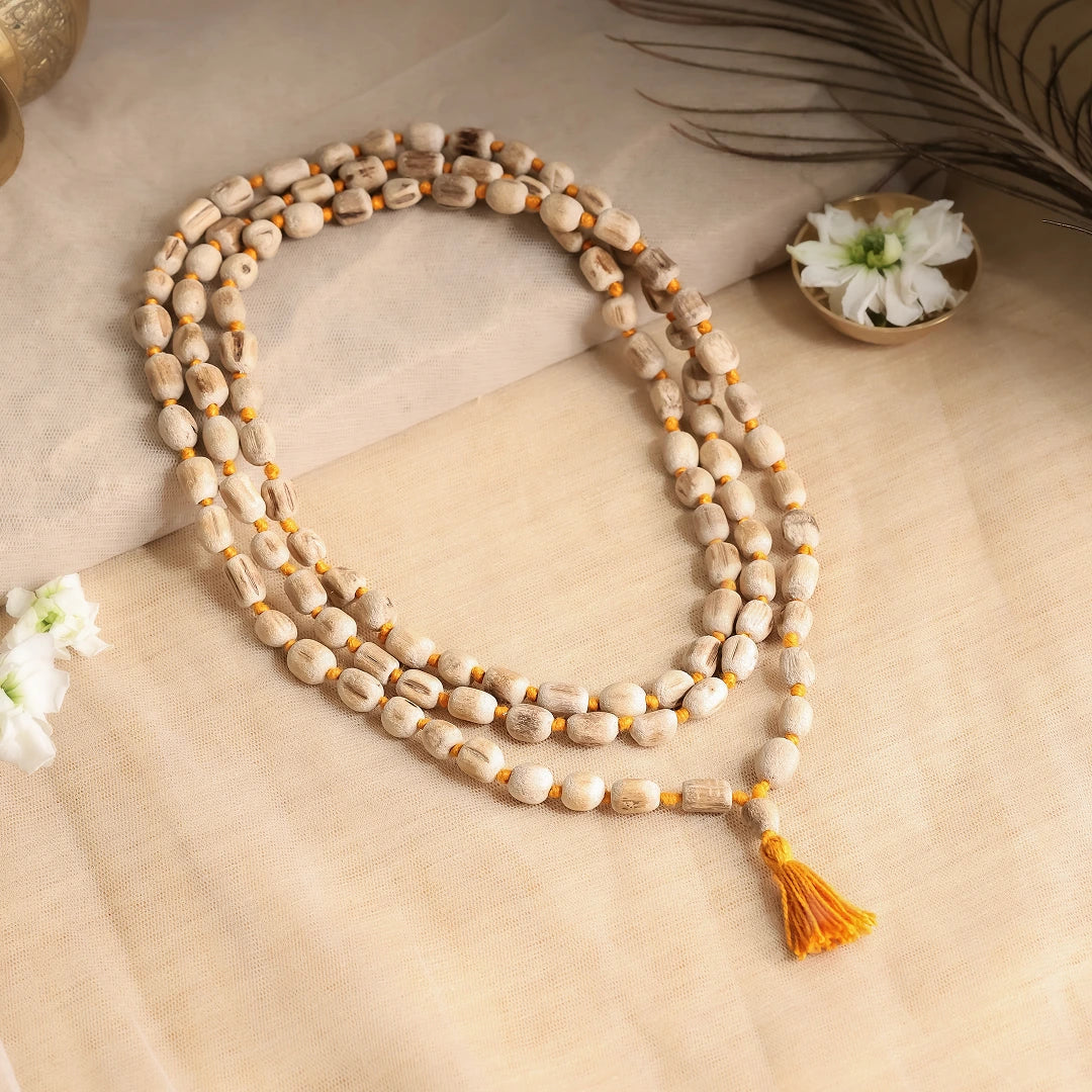 Govt Certified Original Tulsi 108 Beads Mala