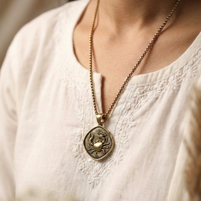 Cancer (Karka) Rashi Pendant