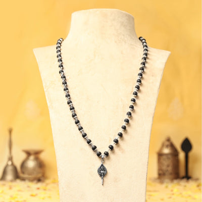 Silver Capped Lord Murugan Shastra Pendant