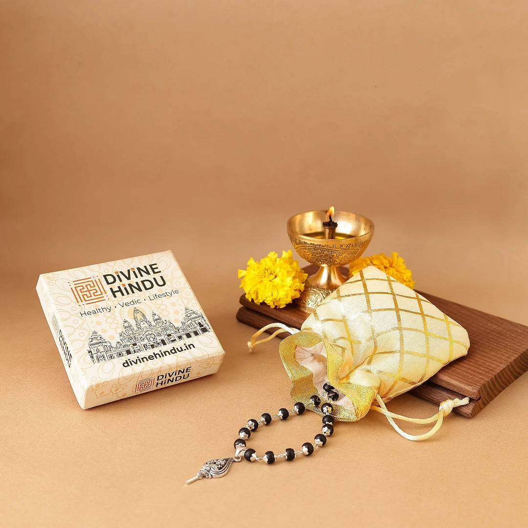 Silver Capped Lord Murugan Shastra Pendant