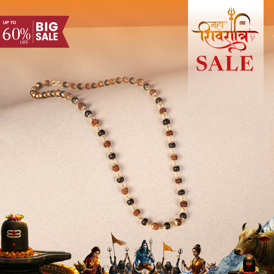 Divine Rudraksha & Karungali Malai | Govt. Lab Certified