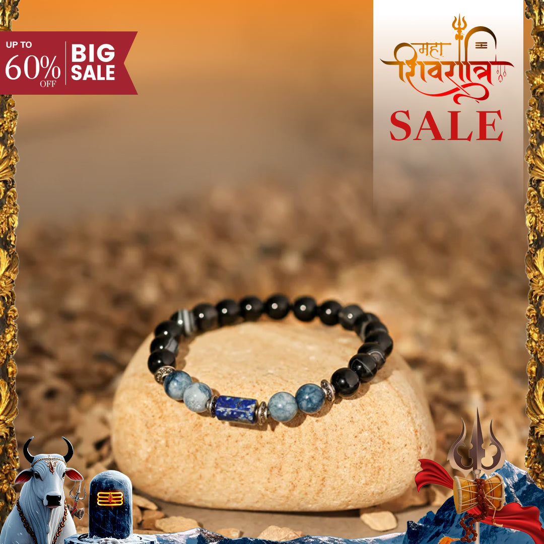 Black Tourmaline Bracelet (Kumbh Rashi) Aquarius