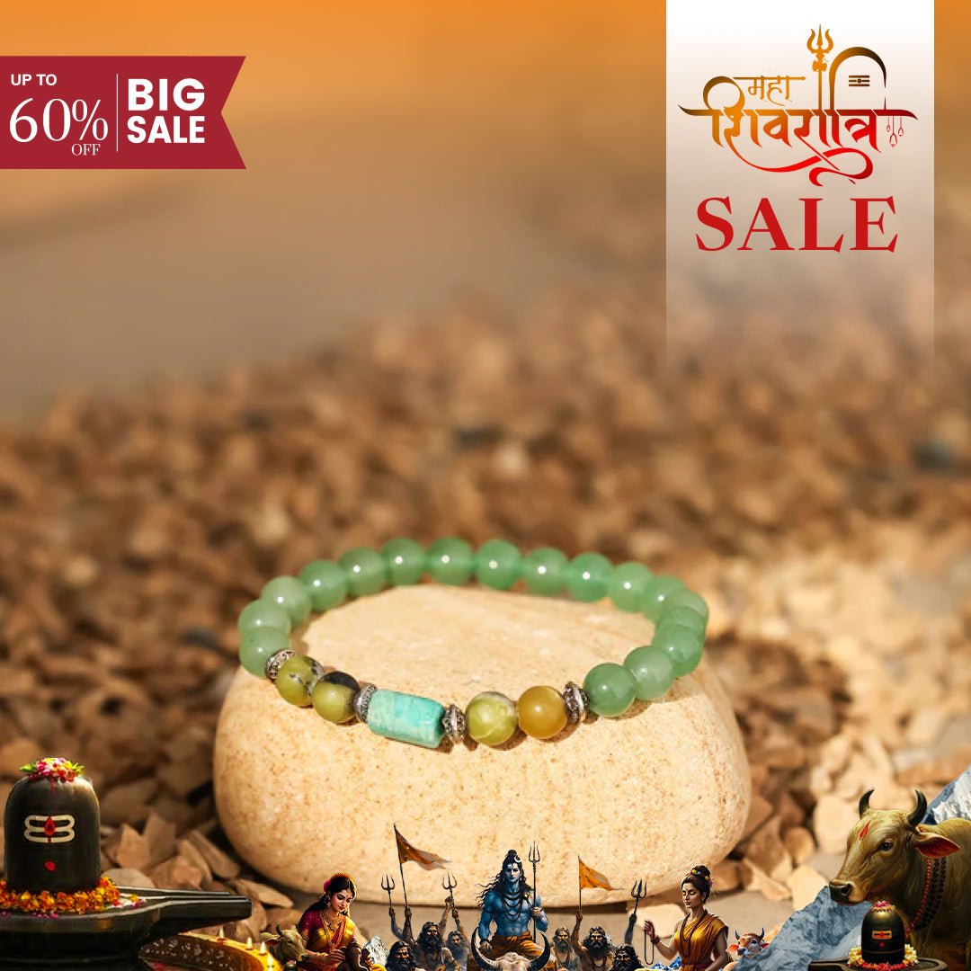 Green Aventurine Bracelet (Mithun Rashi) Gemini