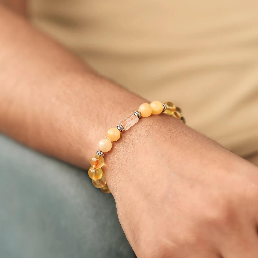 Citrine Bracelet (Dhanu Rashi) Sagittarius