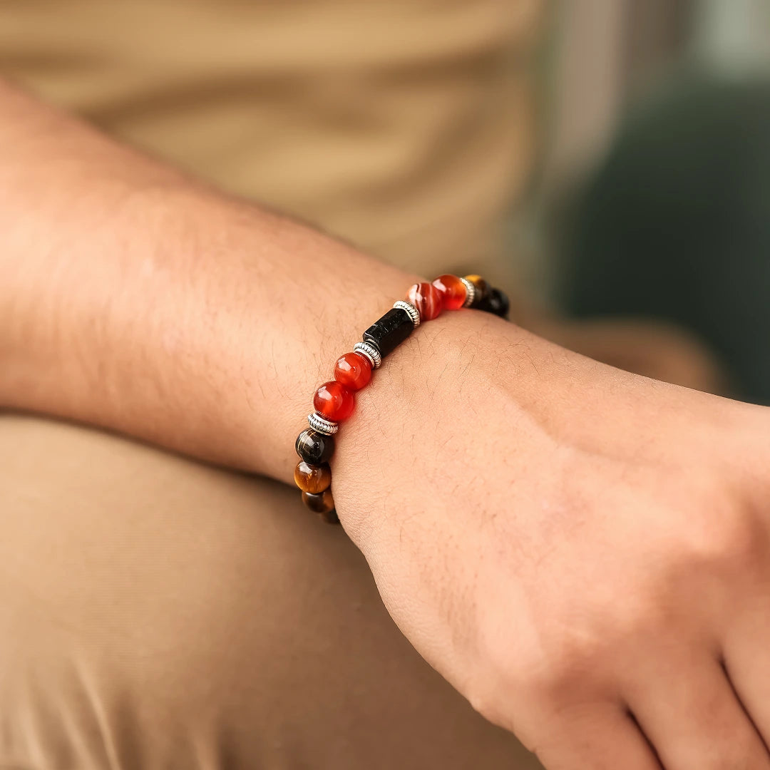 Tiger eye Stone Bracelet (Singh Rashi) Leo