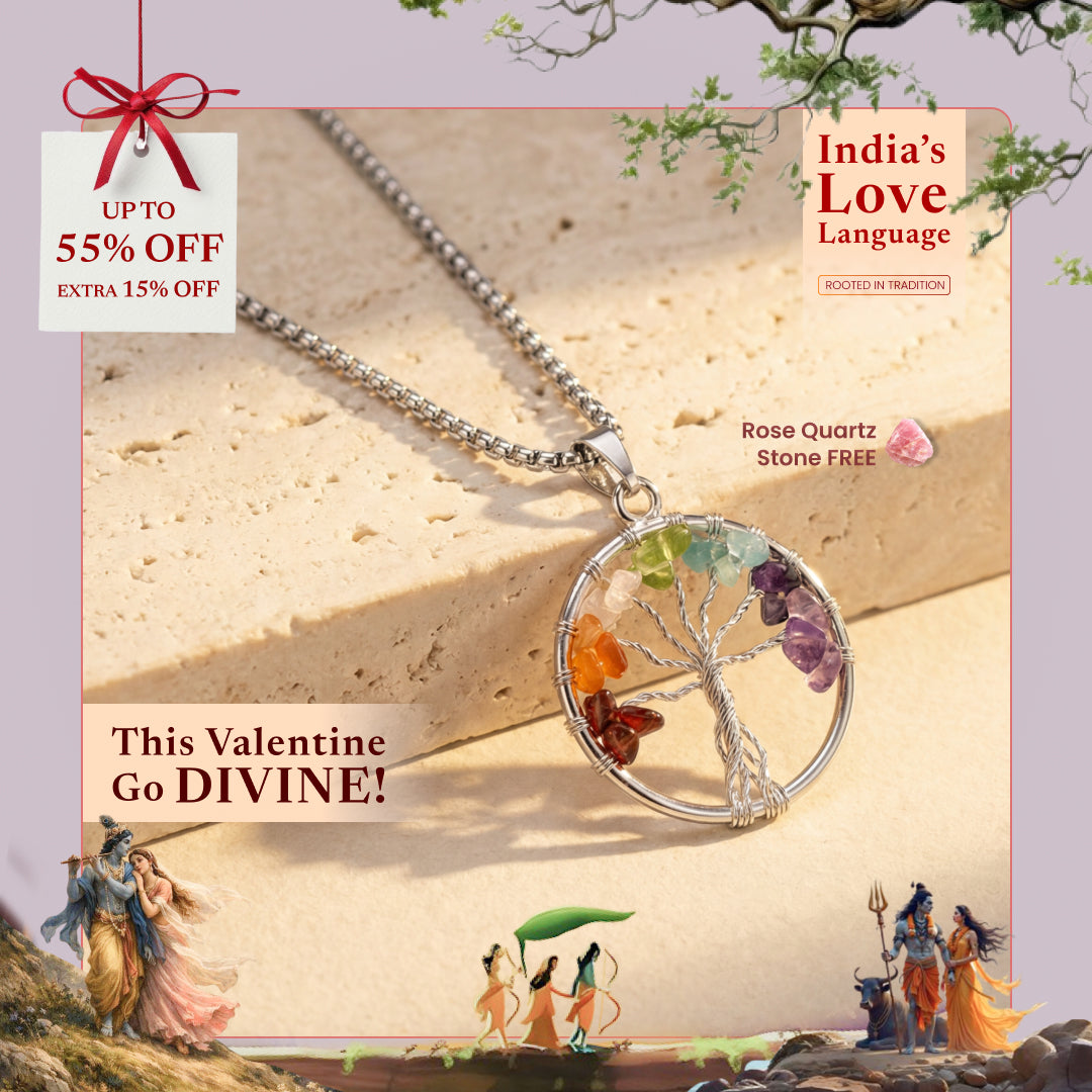 7 Chakra Tree of Life Pendant