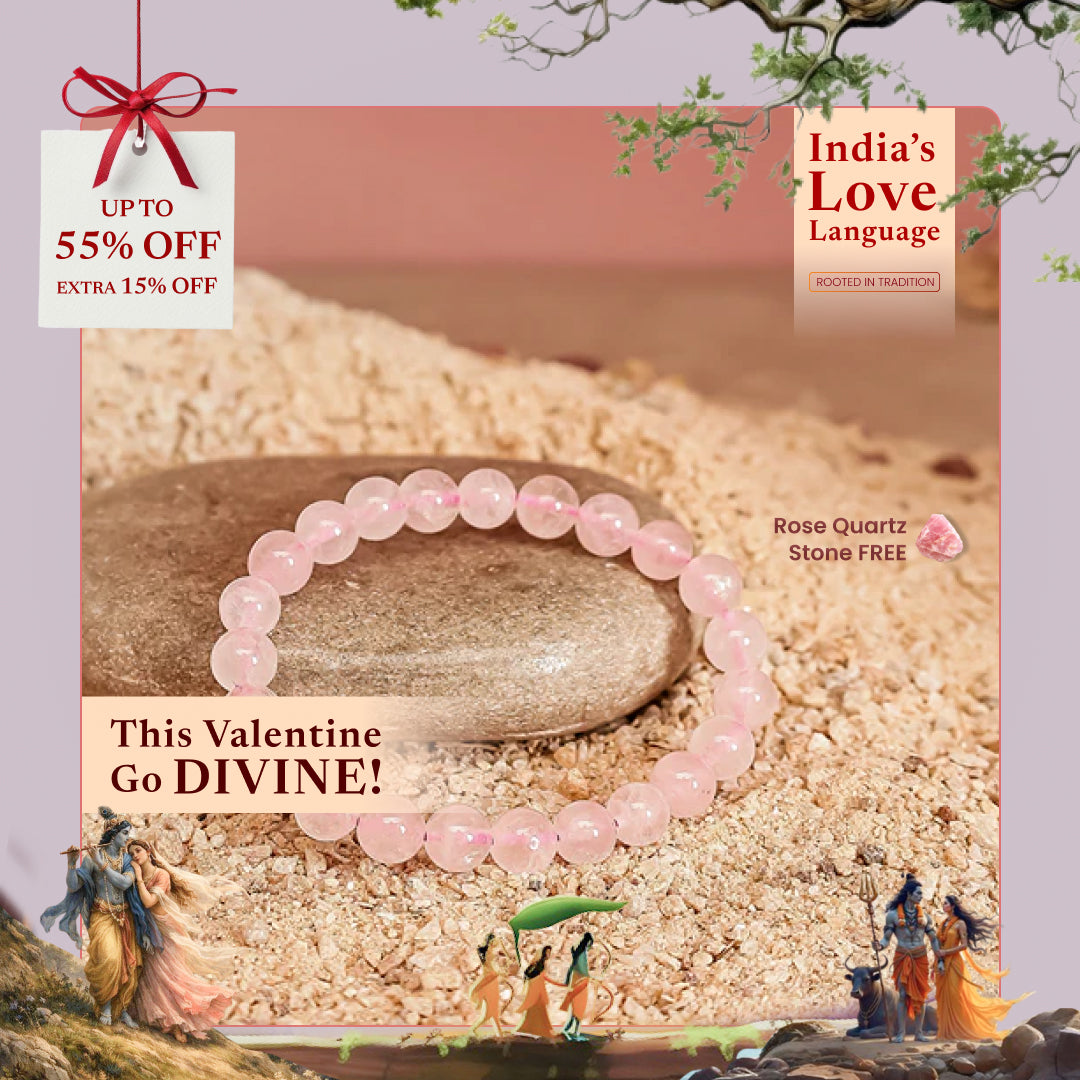 Rose Quartz Stone Bracelet
