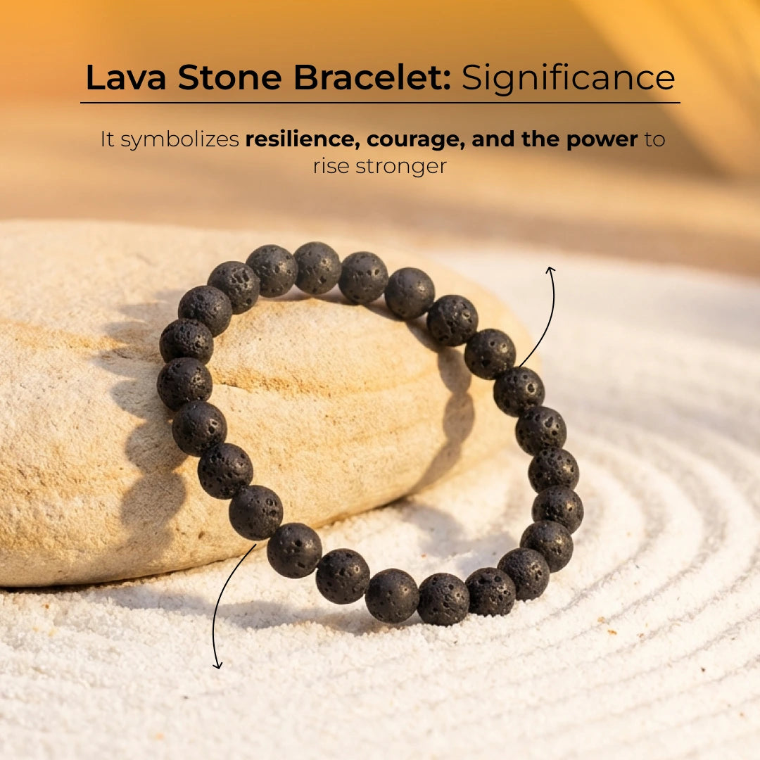 Lava Stone Bracelet