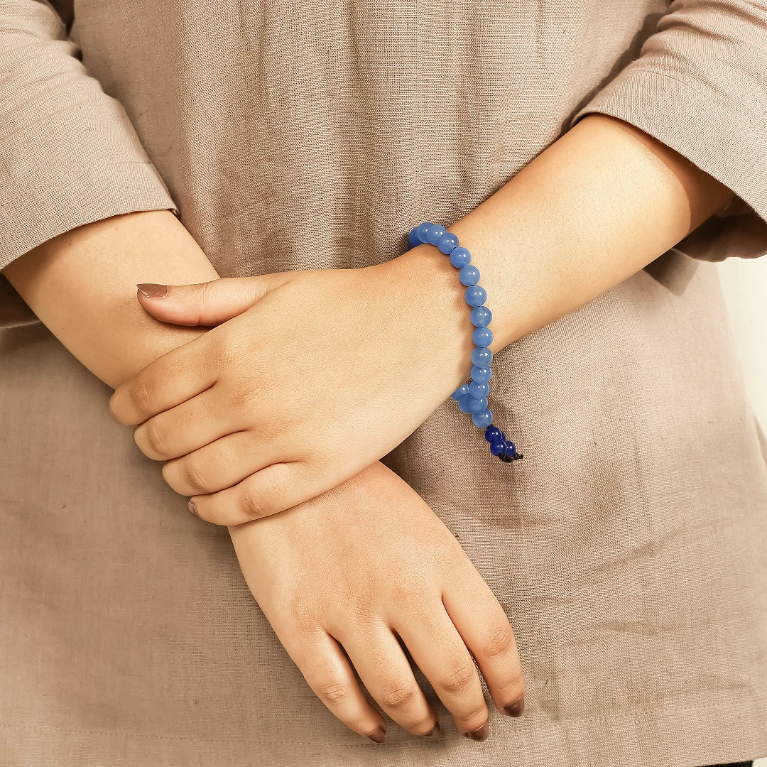Blue Topaz Stone Bracelet